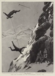 Der letzte Unfall am Matterhorn, August 1893